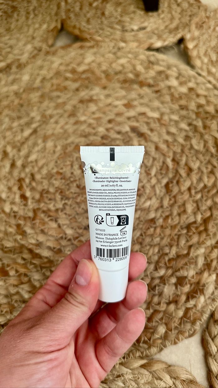 🤍 enlumineur  Liquide Champagne Givré T Leclerc 20 ml neuf 🤍 - photo numéro 3