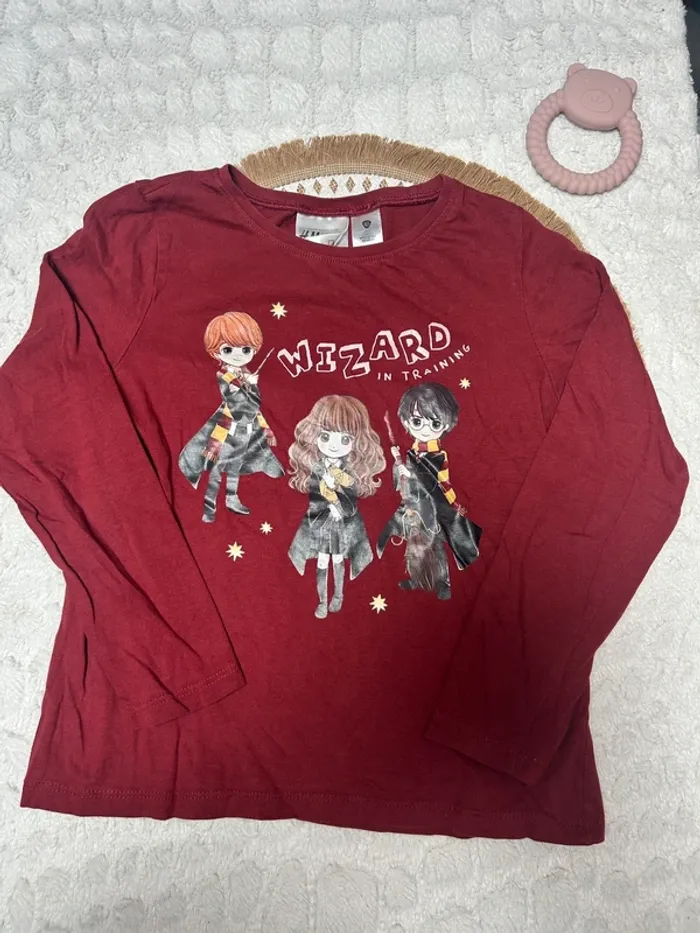 t-shirt manches longues Harry Potter
