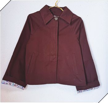 Veste bordeaux taille L 🌸