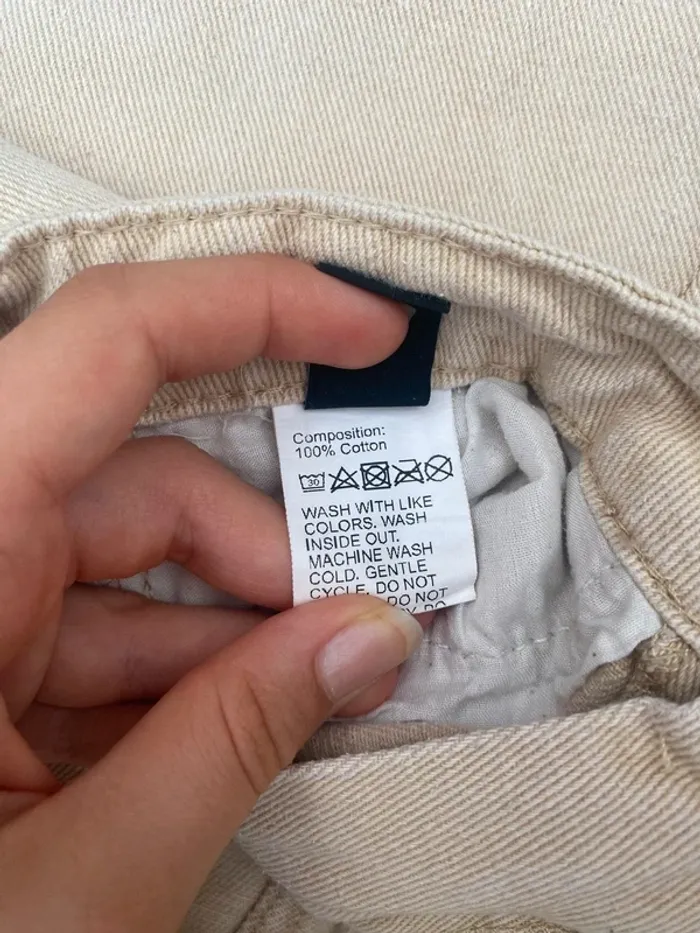 Jean beige taille M (38) - photo numéro 7