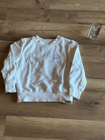 Je vend un pull fille 3 ans 90 a 97 cm tres bon état