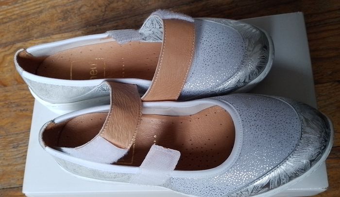 ballerines argentées Neut 36/37 - photo numéro 2