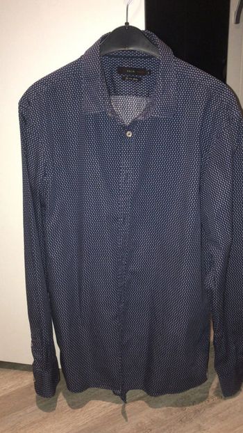 Chemise bleu