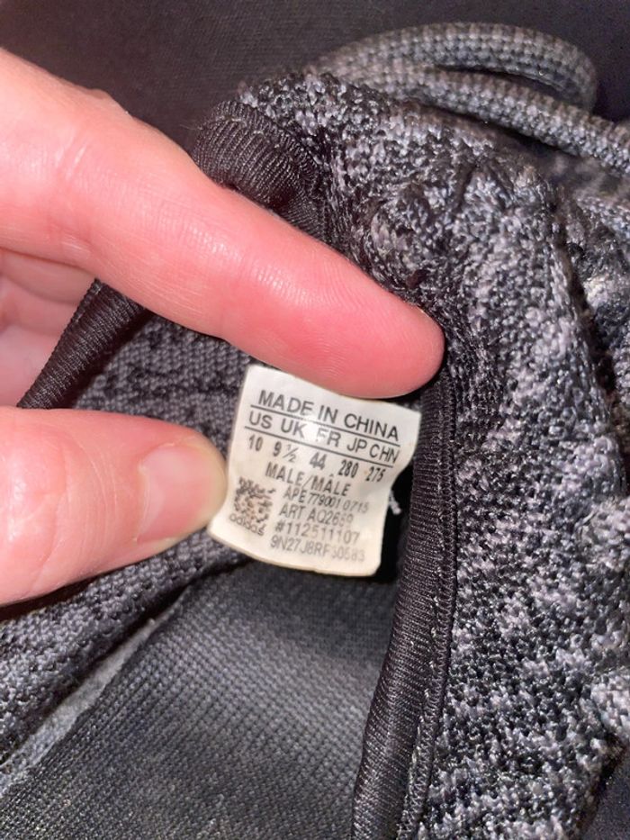 Baskets YEEZY Boost 350 Pirate Black - photo numéro 12
