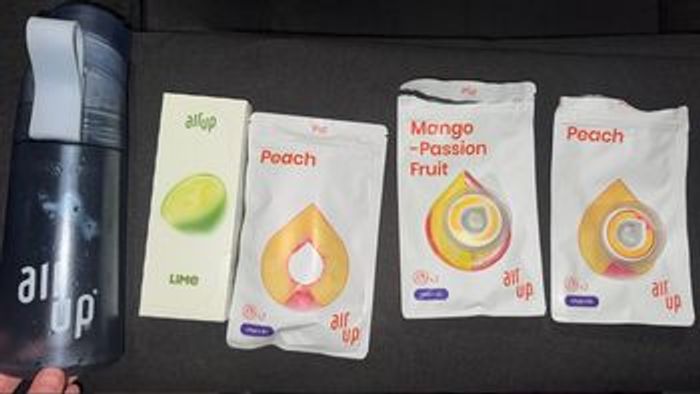 Gourde air up bleu + pods - photo numéro 4