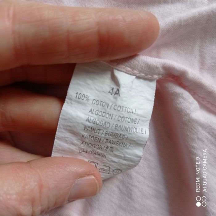 T-shirt mauve 4ans - photo numéro 4