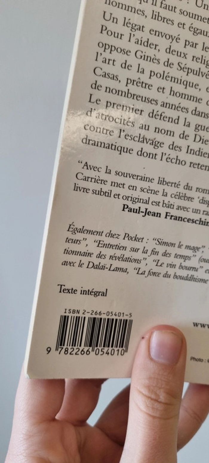 La Controverse de Valladolid
Jean-Claude Carrière - photo numéro 3