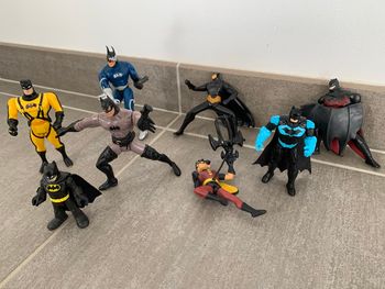 Lot de 8 figurines « Batman »
