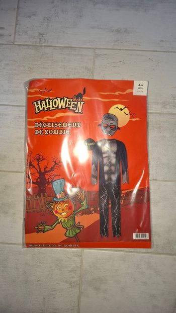 Déguisement zombie
