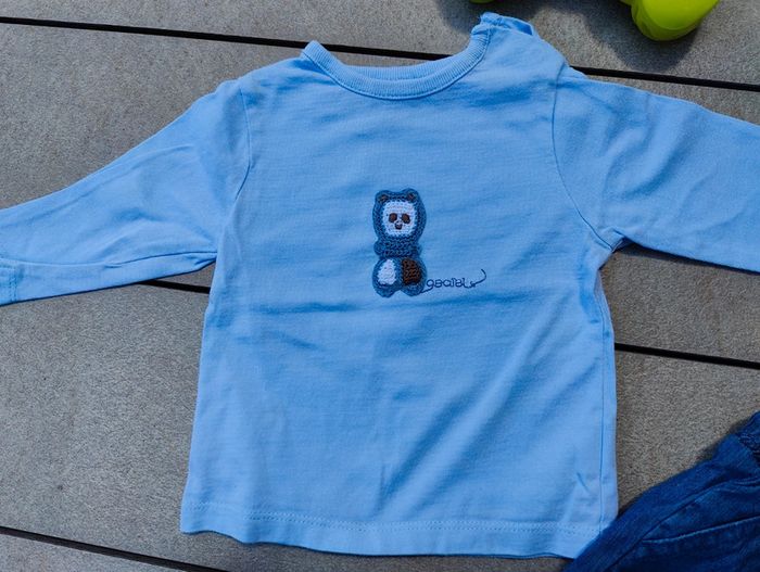 Ensemble garçon 3 mois obaibi - Vertbaudet - photo numéro 2