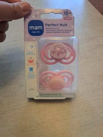 Tétine mam perfect nuit 18+