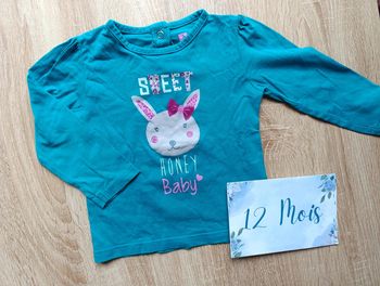 T-shirt manche longue 12mois