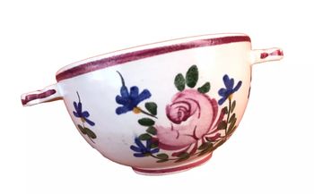 Années 1950 Bol à oreilles Céramique Forah Atelier René Anchierri (1905-1987)