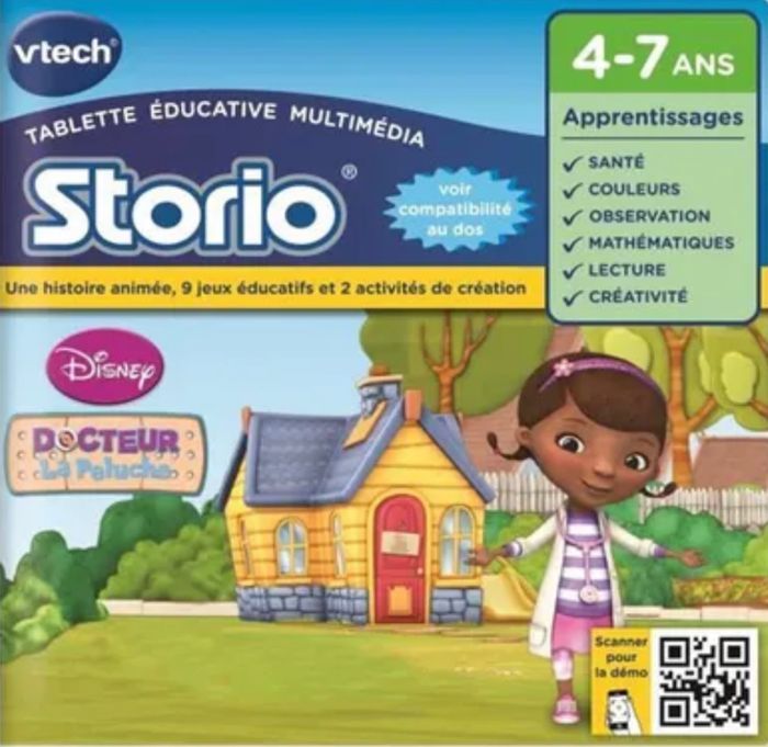 Jeu Storio Disney - Docteur la peluche