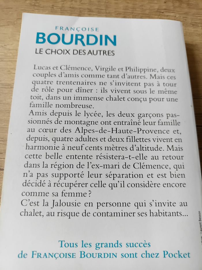 Le choix des autres par Françoise Bourdin - photo numéro 2
