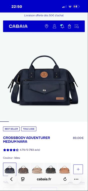 Sac Cabaia
