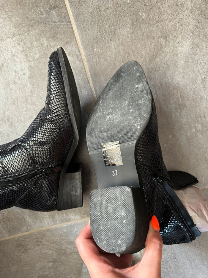 Bottines brillantes Les petites bombes T37 - photo numéro 6