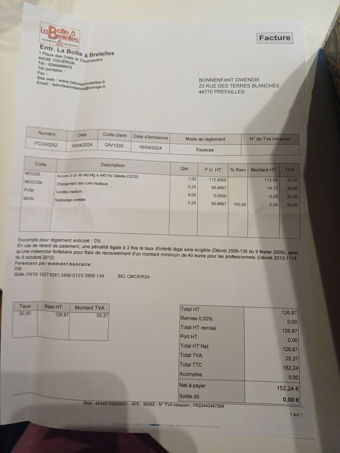 Accordéon diatonique Honher 2915 - photo numéro 4
