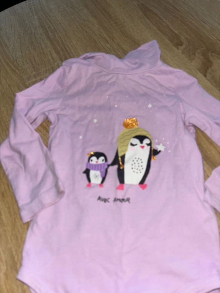 Bodie body fille 18 mois col roulé du pareil au même - photo numéro 2