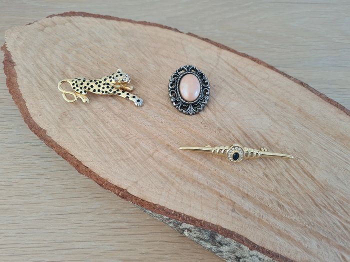 Broche fantaisie vintage - photo numéro 7