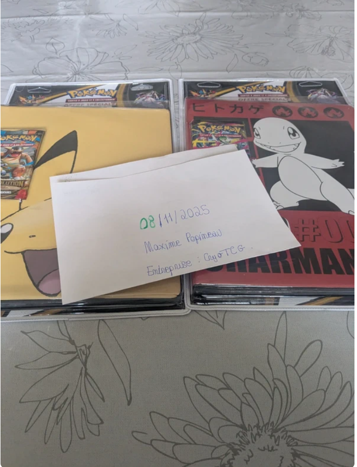 [Portofolio ME1 Pokémon avec booster]
