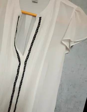 🌿 Chemisier sans manches H&M – Taille 36/S
