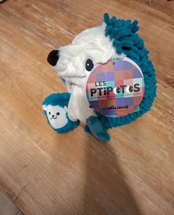 Peluche hérisson Deglingos neuf 