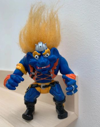 Figurine vintage TROLL warriors by TYCO 1992 Thorbjorg 12 cm