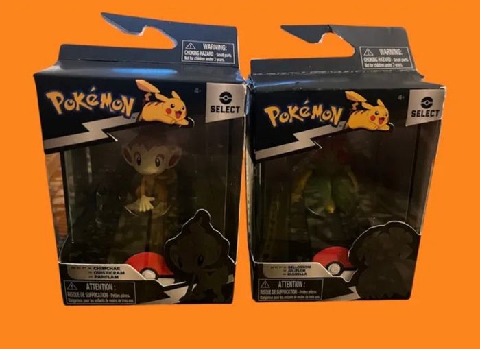 Lot deux Pokemon Select Series Séries,Bellossom et Chimchar, NEUFS - photo numéro 4