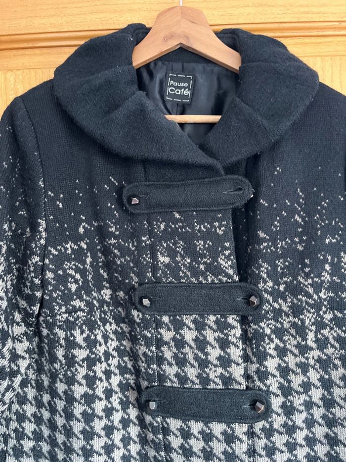 Manteau hiver en laine 42 femme - photo numéro 3