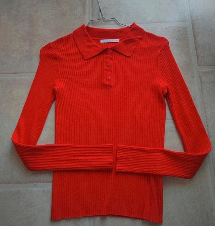Pull court taille S