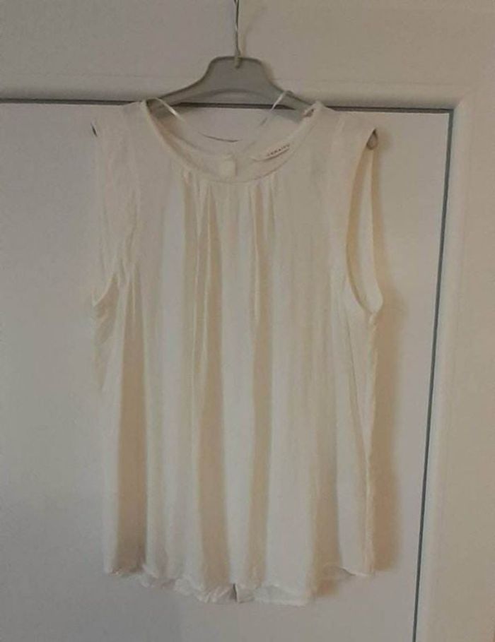 Blouse été Camaïeu blanche 38
