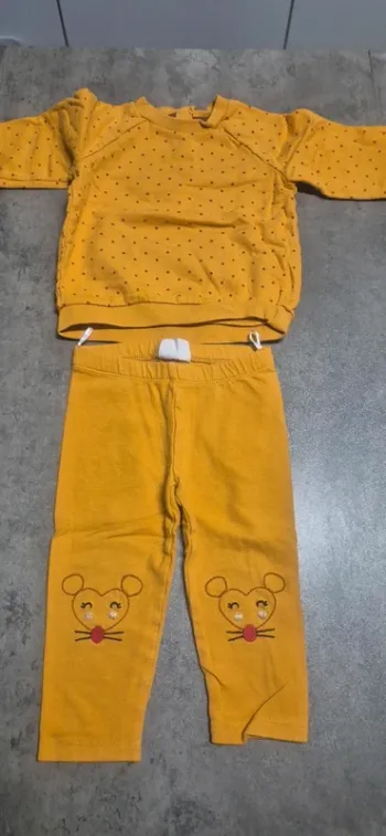 Ensemble pull et legging pour fille