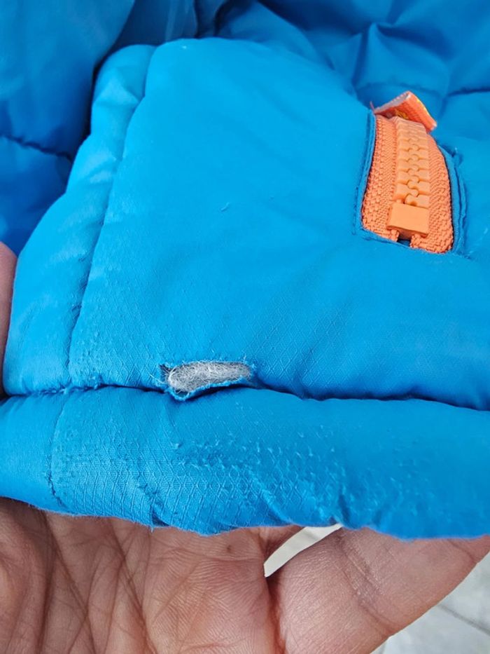 Veste /manteau ski bleu /jaune garçon 10ans/elite aquabade - photo numéro 17
