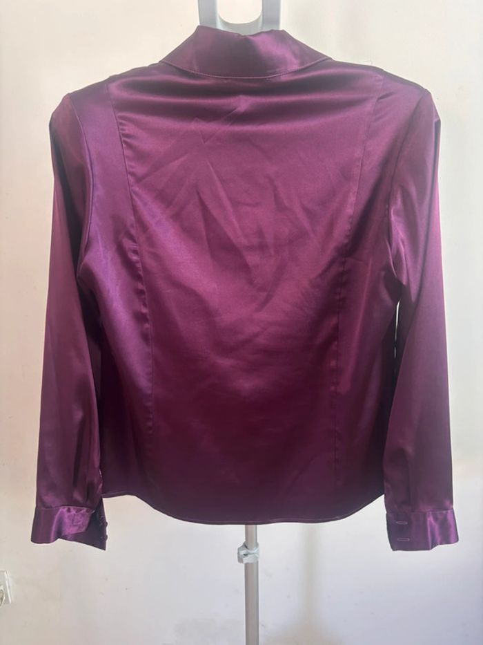 Chemise violet brilllante Rhapsodie taille XXL/44 - photo numéro 9