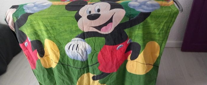 Parrure de drap mickey 1 personne - photo numéro 3