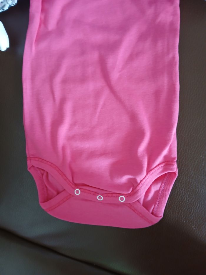 lot 3 bodies fille manches courtes absorba 86 cm 24 mois - photo numéro 2