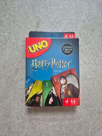 Jeu uno harry potter
