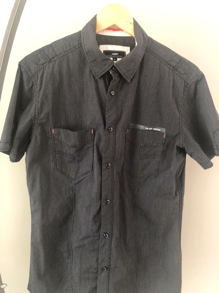 Chemise Celio, manches courtes.