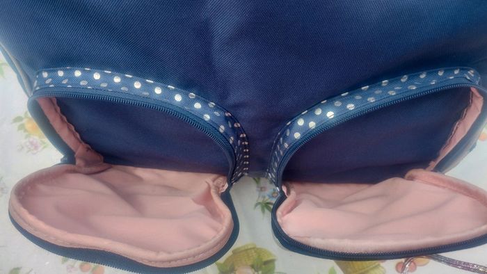 Cartable fille tann s Les Fantaisies Léonie 41 cm Rose/Bleu - photo numéro 2