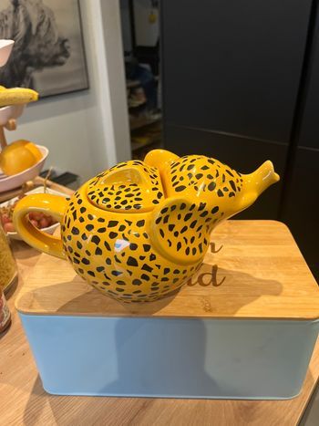 Théière l’éléphant Léopard