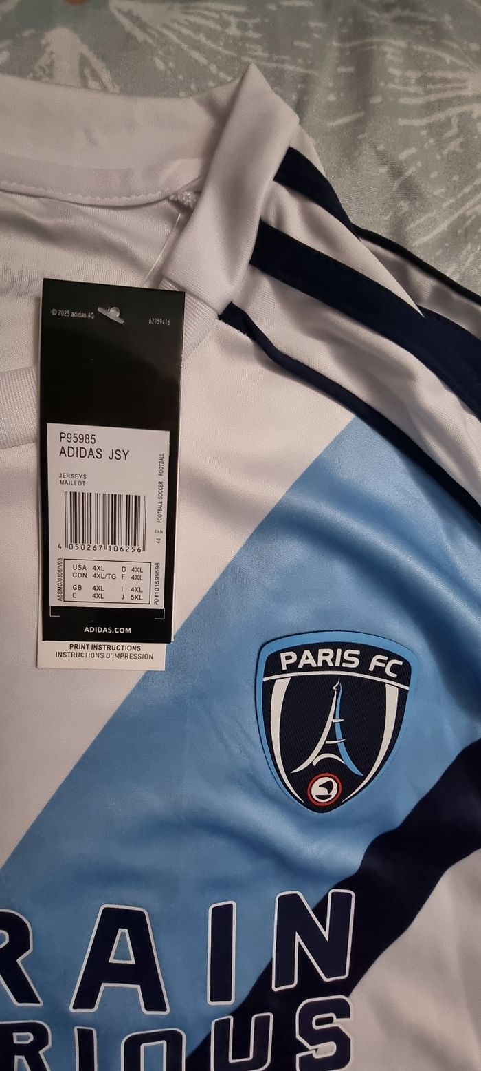Maillot Paris fc - photo numéro 2