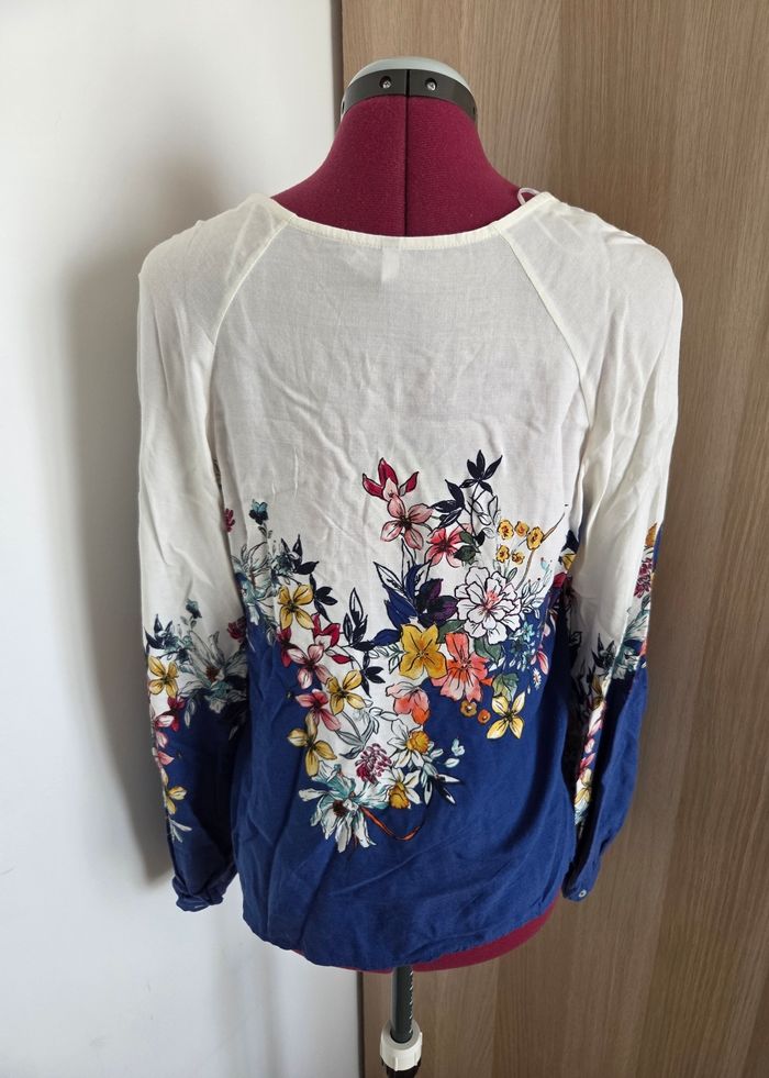Blouse fleurie - taille S - Stradivarius - photo numéro 3