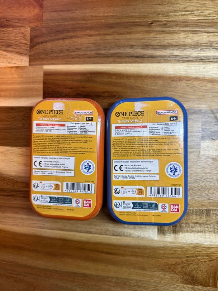 Duo tin one piece op-13 FR - Lot 24 cartes et 2 cartes promo - photo numéro 7
