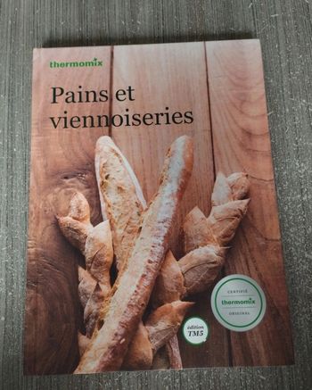 Livre Thermomix pains et viennoiseries