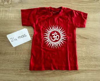 Tee shirt logo indien mixte