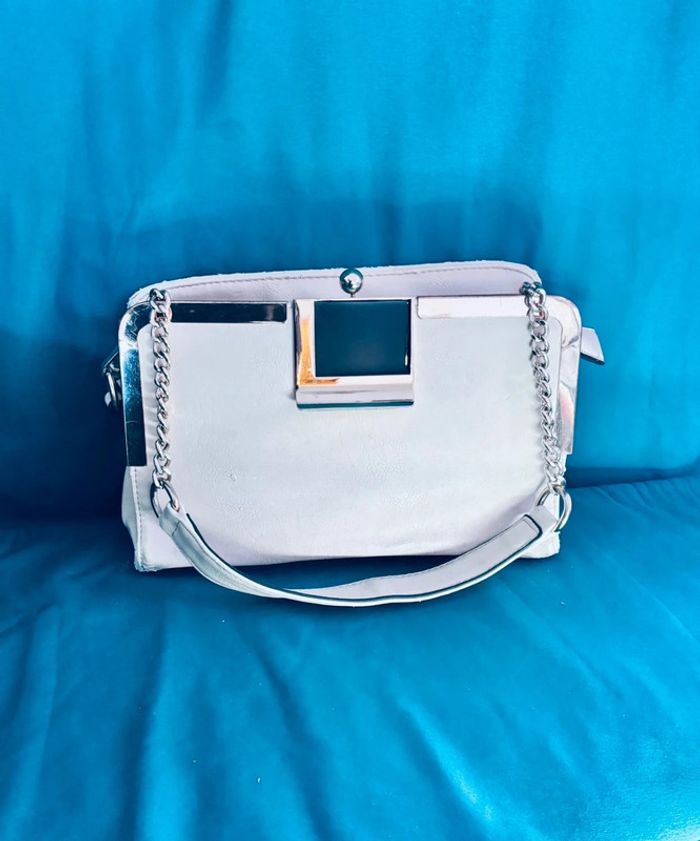 👜 sac à main chic beige et doré #gallantry - photo numéro 4