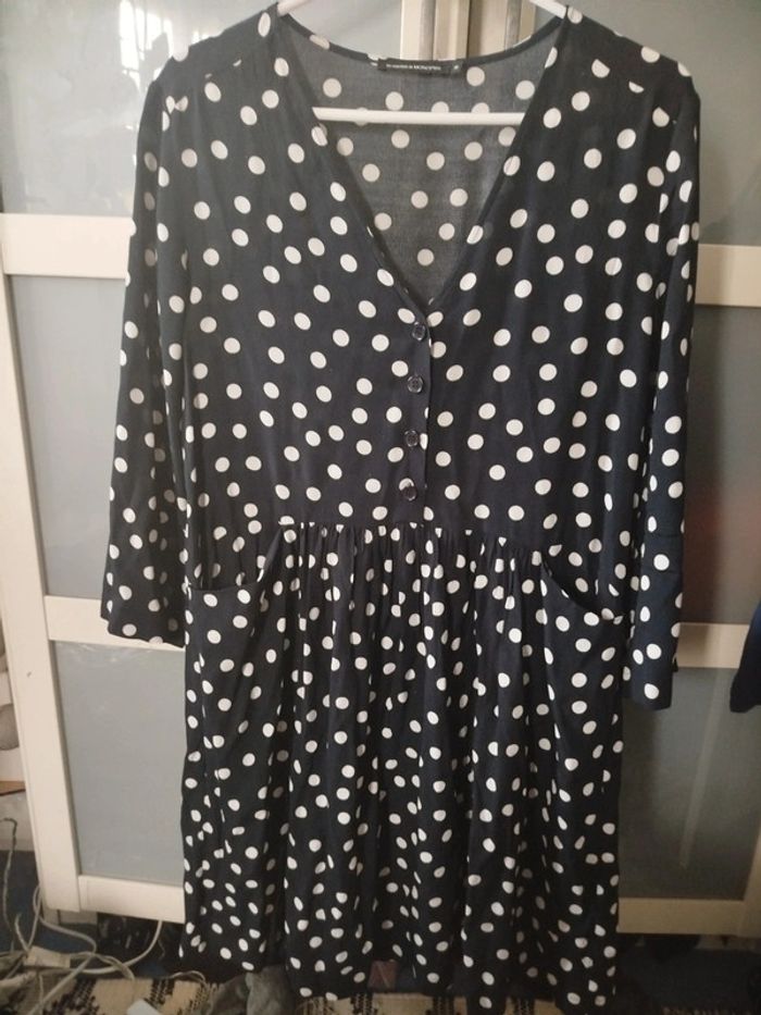 Robe à pois monoprix