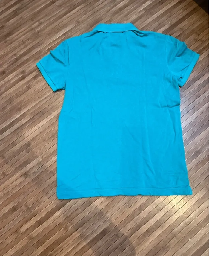 Polo slim fit Taille 3 Bleu canard - photo numéro 2