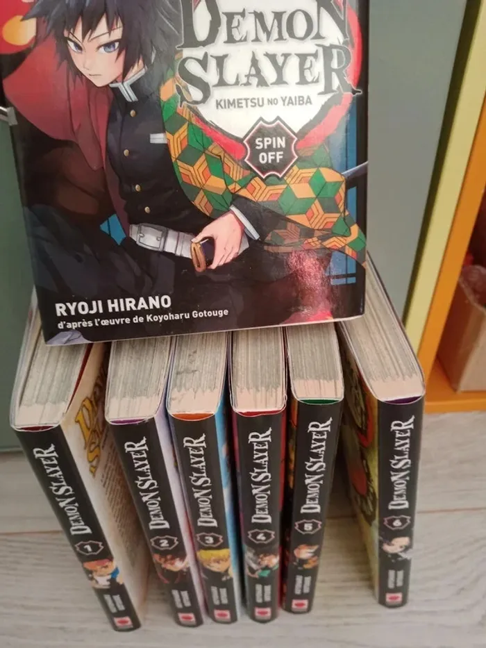 serie 7 mangas Demon Slyer